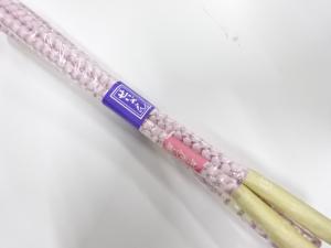 未使用品　正絹　手組帯締め